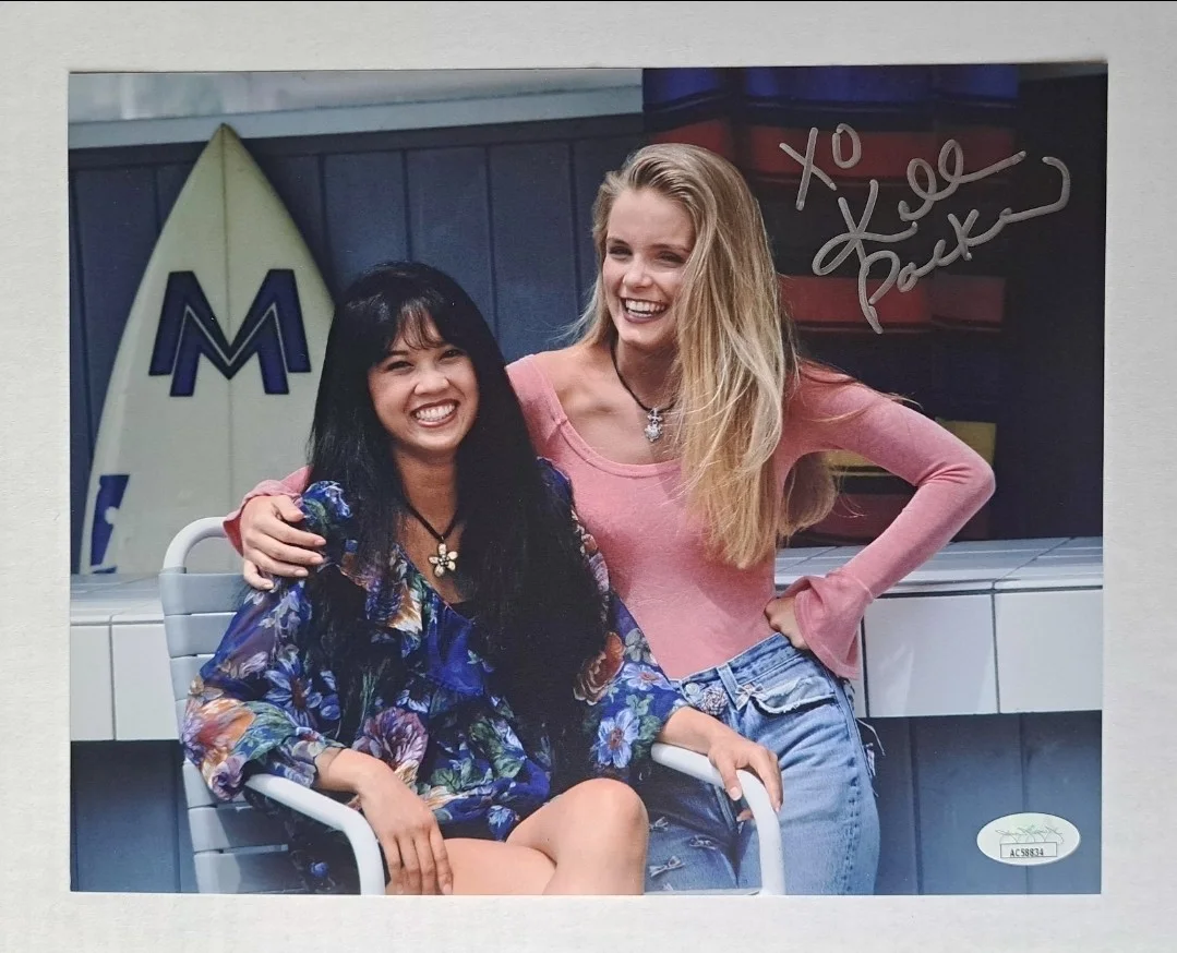KELLY PACKARD as Tiffani Smith Signed "California Dreams" Premium 8x10 Photo JSA, image 2