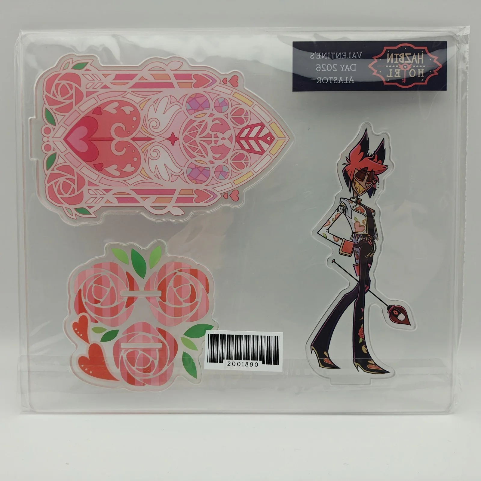 Hazbin Hotel 2026 Valentines Day Alastor Acrylic Standee, image 2