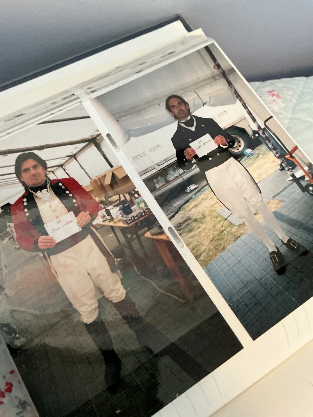 1990s (TV) Series HORNBLOWER 144 make up & Costume Continuity photos COA., изображение 5