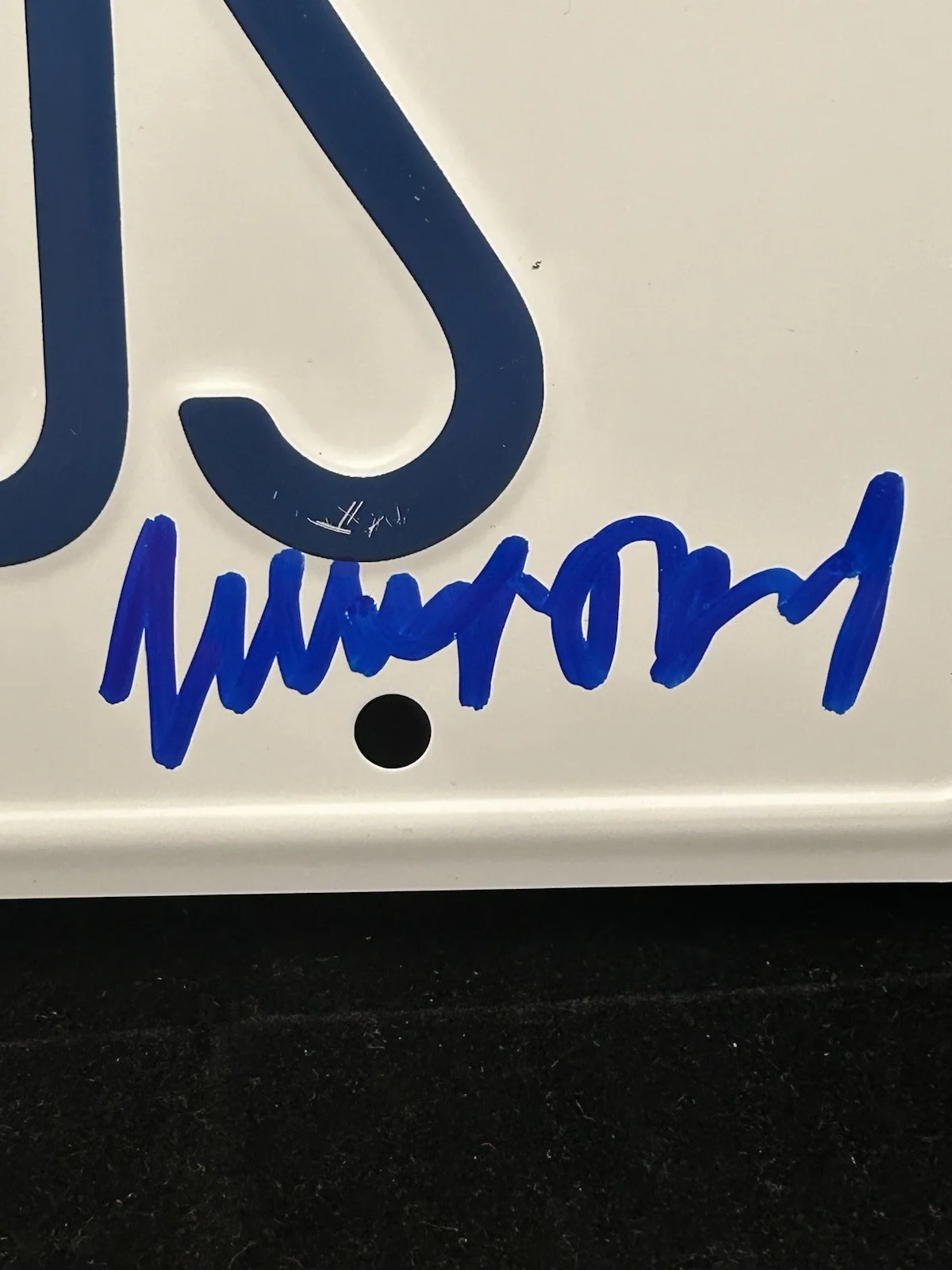 Matthew Broderick — Matthew Broderick Signed Auto License Plate Ferris Bueller's Day Off Beckett COA, image 2
