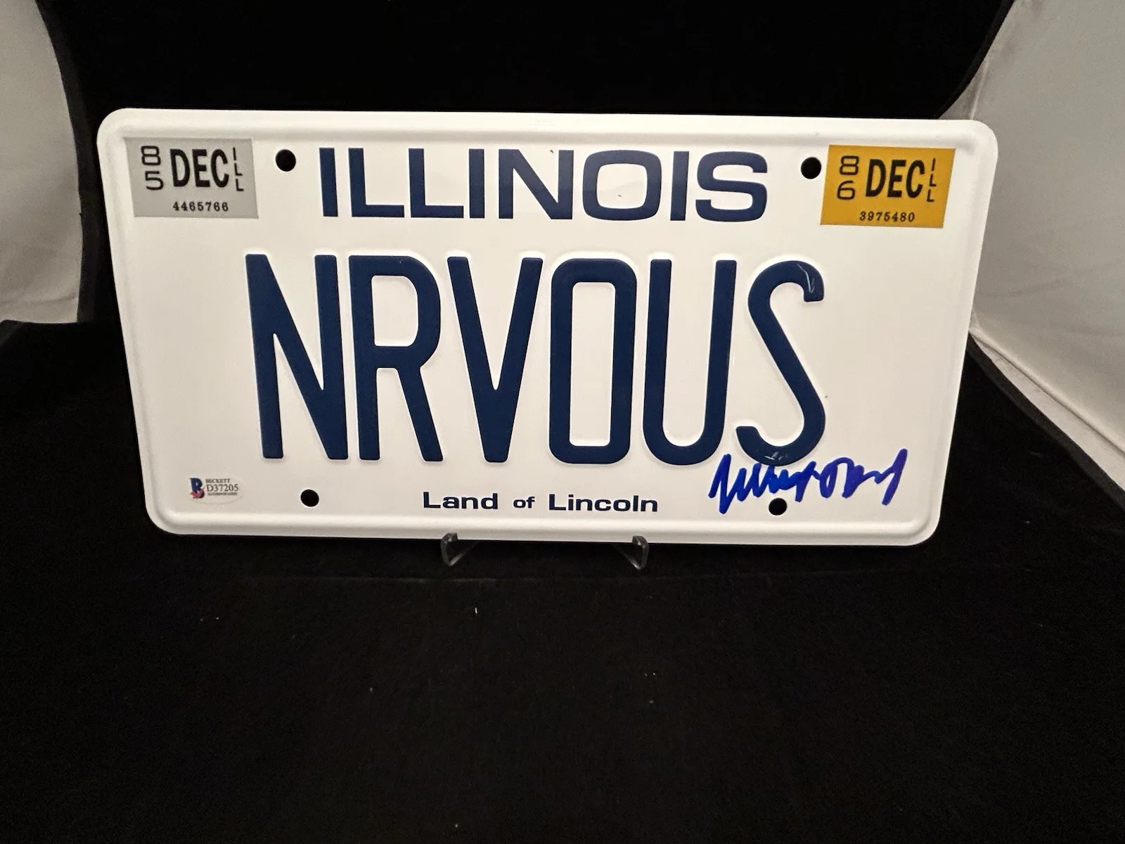 Matthew Broderick — Matthew Broderick Signed Auto License Plate Ferris Bueller's Day Off Beckett COA, image 4