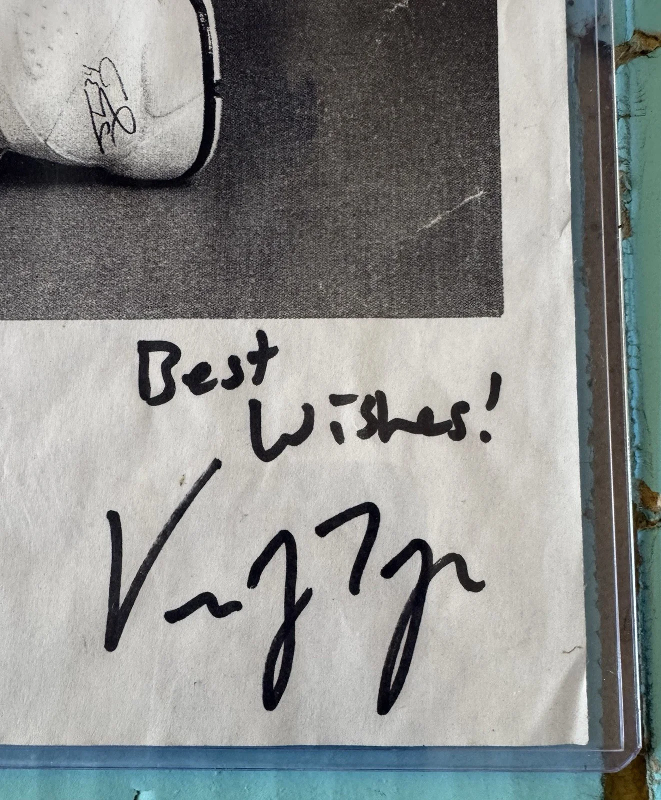 Vern Troyer and Phil Fondacaro Autograph Signed At Carl Casper Auto Show Lou Ky, изображение 2