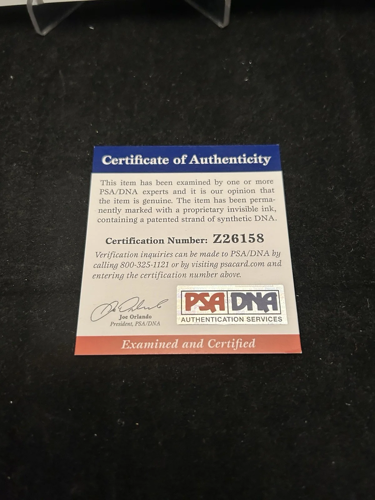 MICHAEL J FOX — MICHAEL J FOX SIGNED BACK TO THE FUTURE OUTATIME LICENSE PLATE AUTOGRAPH PSA COA, изображение 4