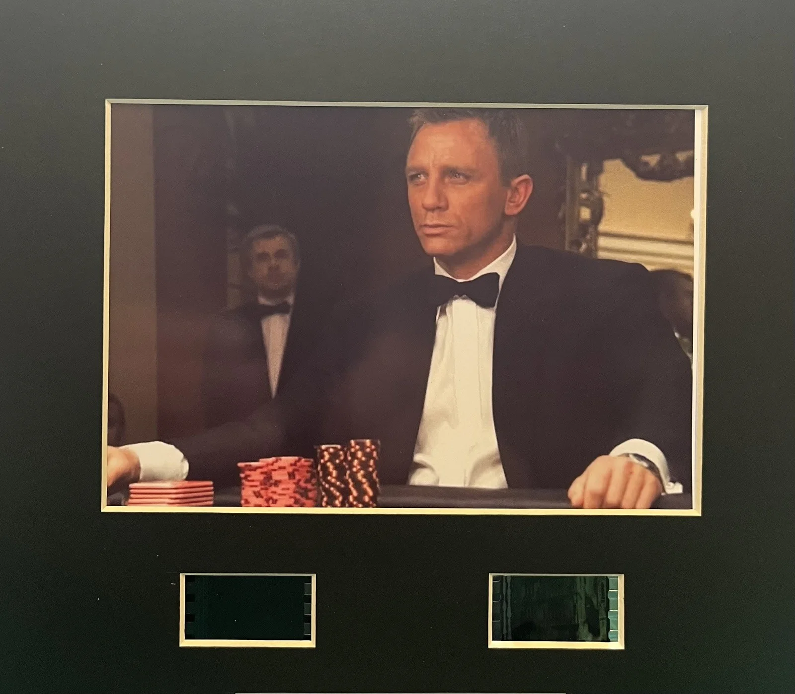 007 JAMES BOND. CASINO ROYALE Omega Seamaster 35mm Film Cell Display, изображение 2