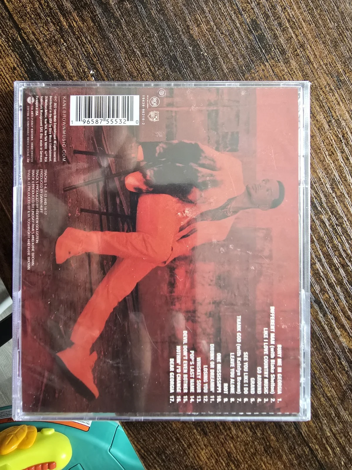 Kane Brown REAL hand SIGNED Different Man CD #1, image 2