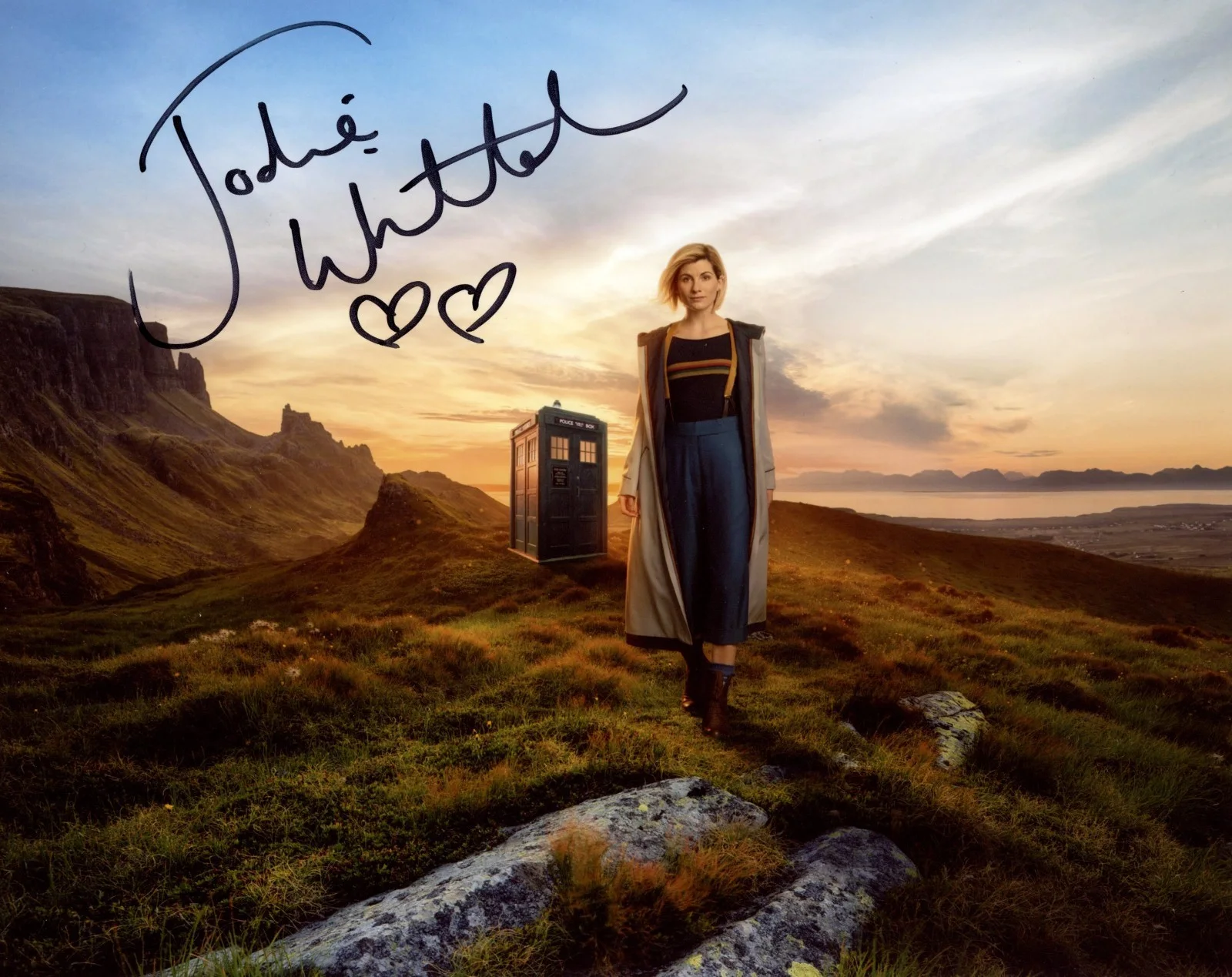 Jodie Whittaker — Jodie Whittaker Doctor Who 8x10 Signed Photo JSA Certified Autograph