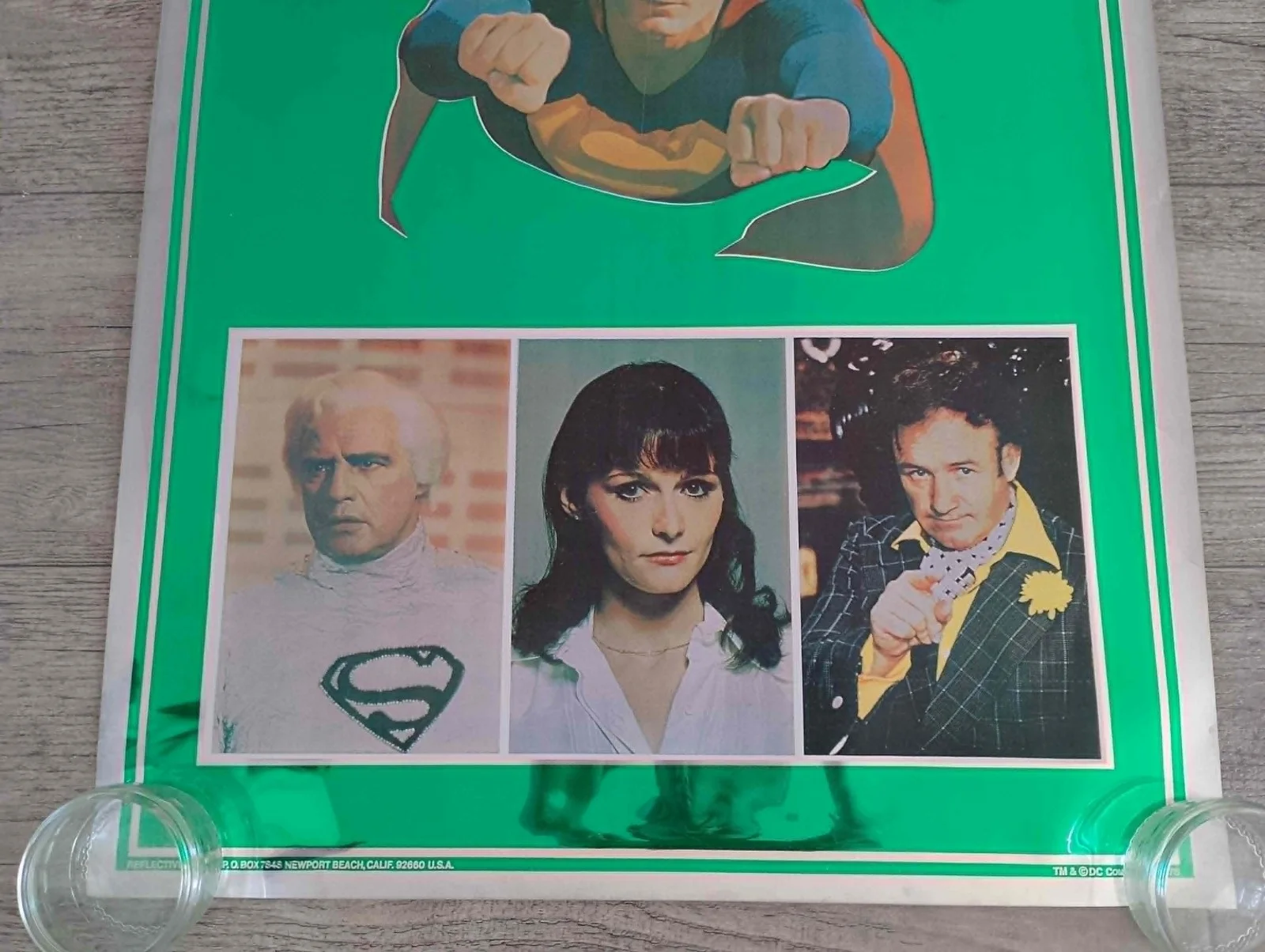 SUPERMAN COMMERCIAL MYLAR POSTER 1978, image 3