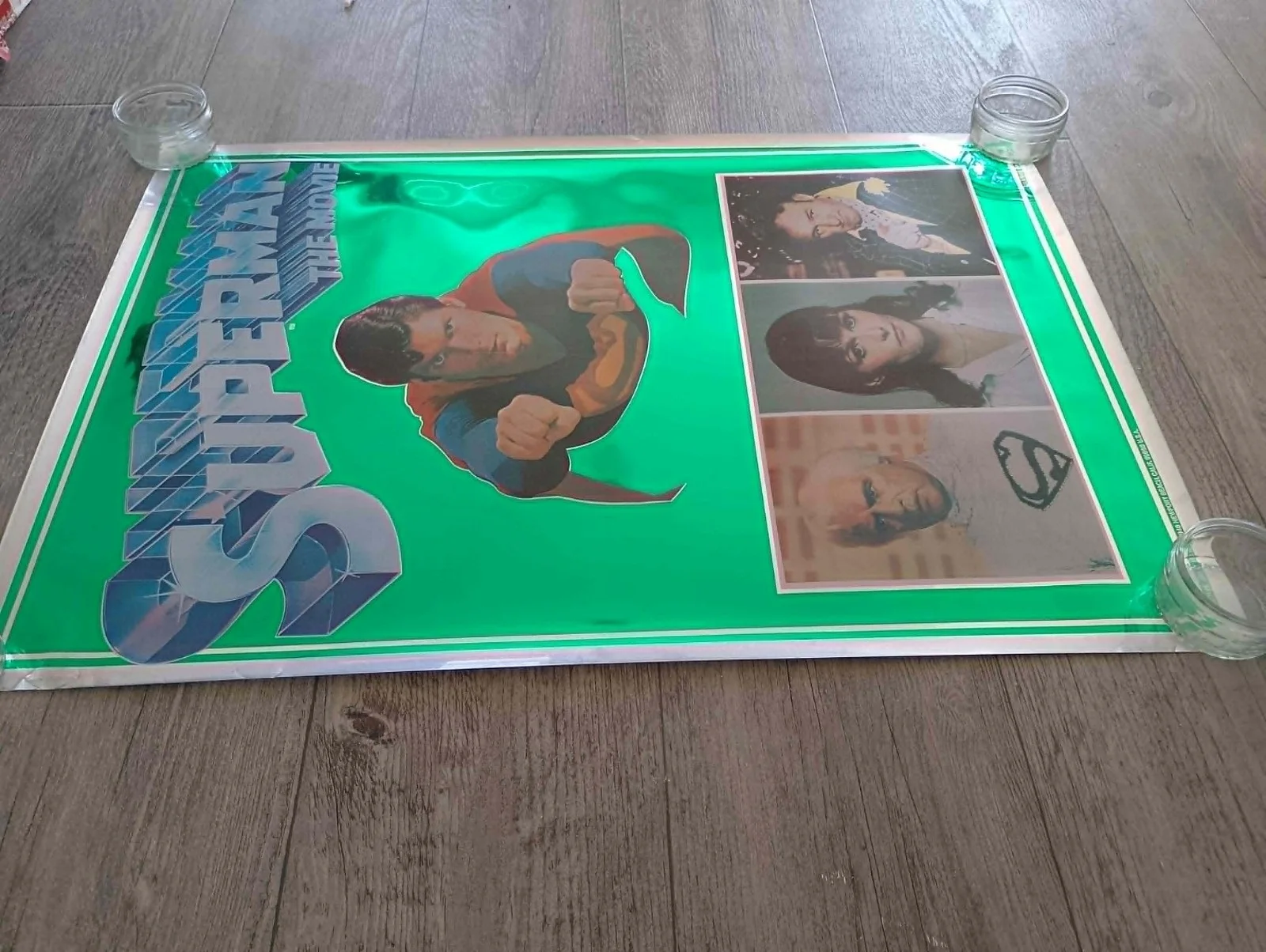 SUPERMAN COMMERCIAL MYLAR POSTER 1978, image 4