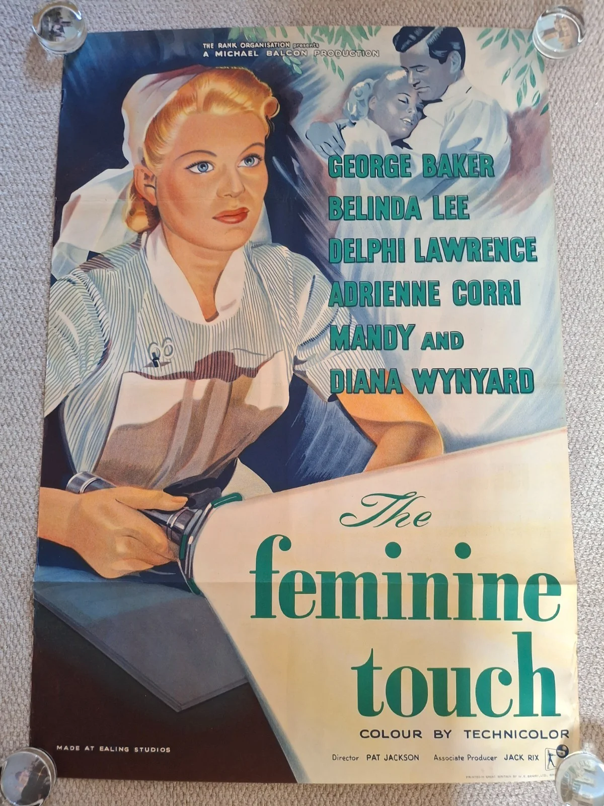The Feminine Touch Original Cinema Movie Poster 27x40 Film Memorabilia, изображение 2
