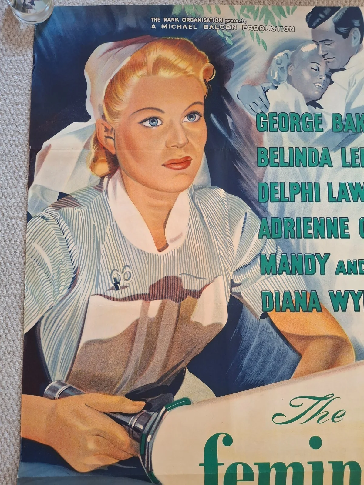 The Feminine Touch Original Cinema Movie Poster 27x40 Film Memorabilia, изображение 3