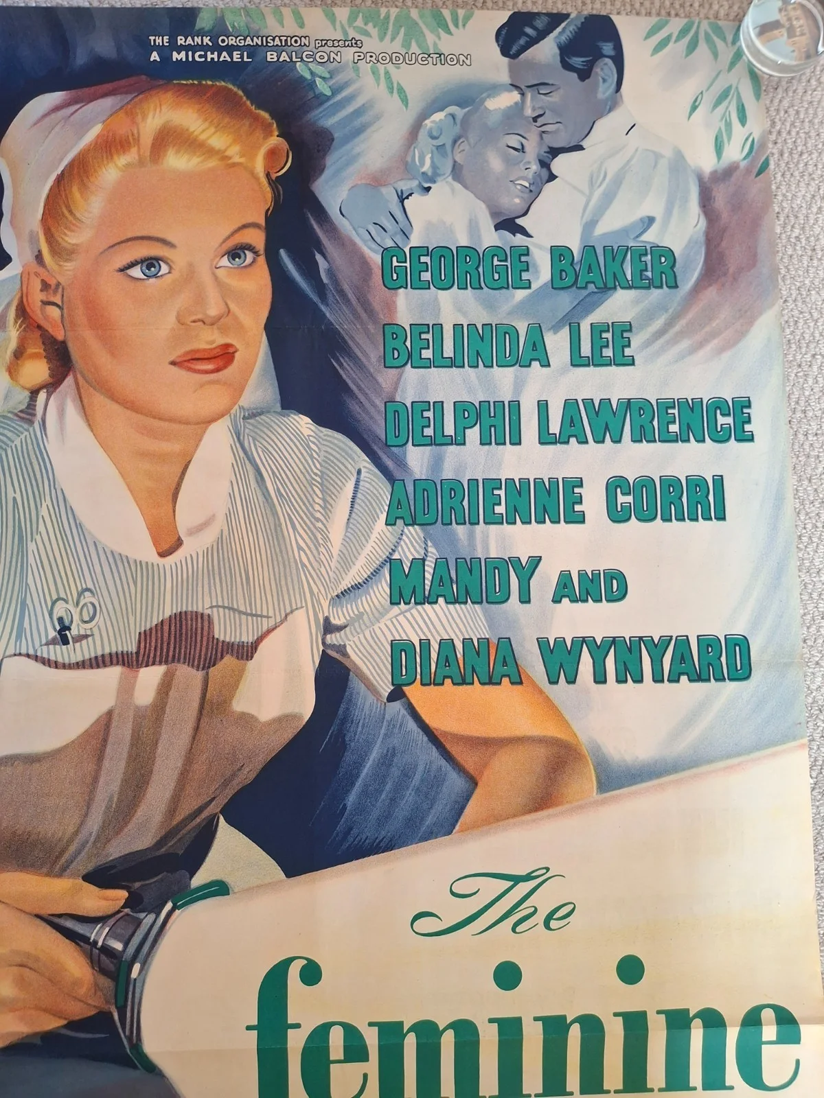 The Feminine Touch Original Cinema Movie Poster 27x40 Film Memorabilia, изображение 4