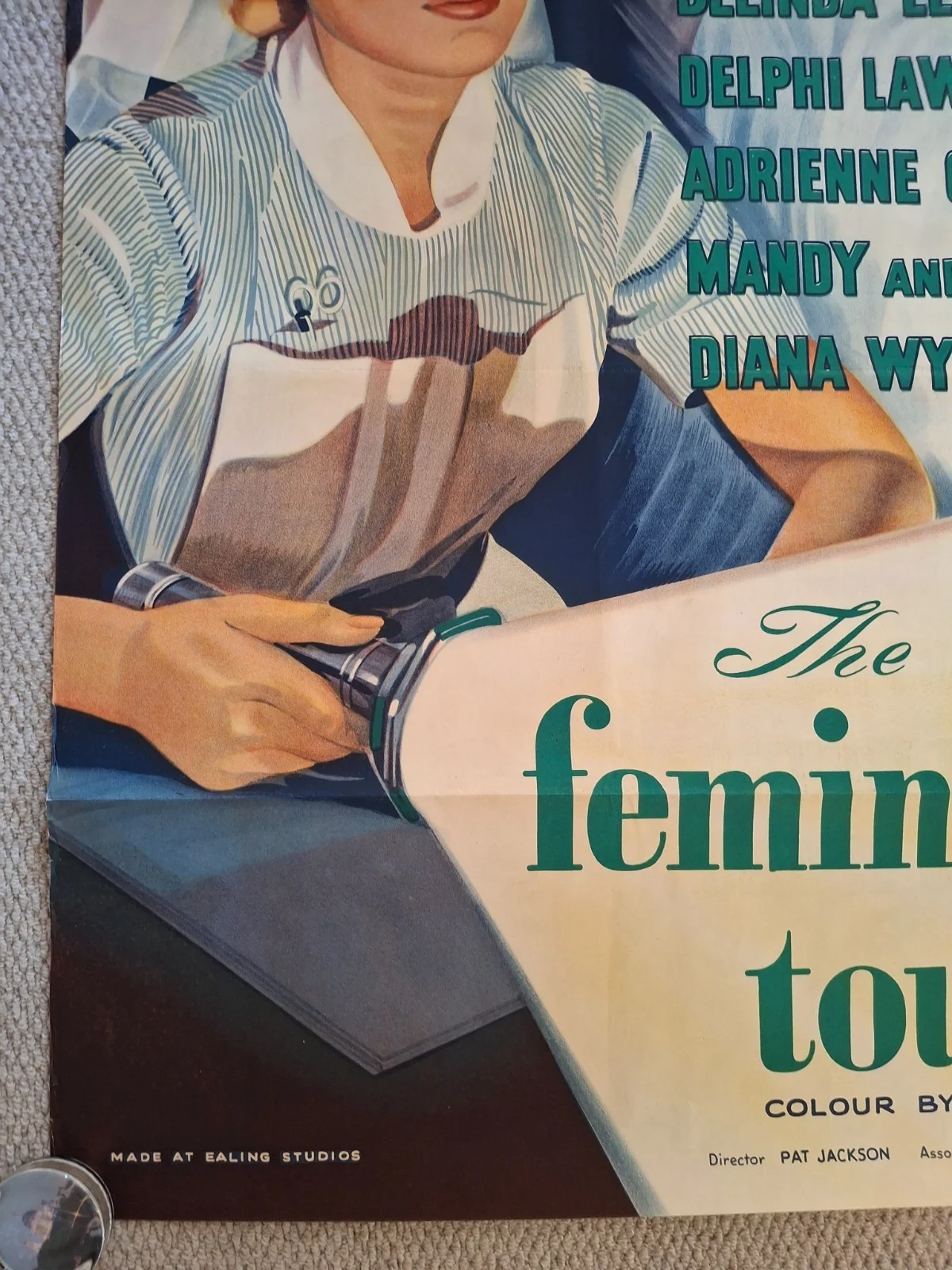 The Feminine Touch Original Cinema Movie Poster 27x40 Film Memorabilia, изображение 5