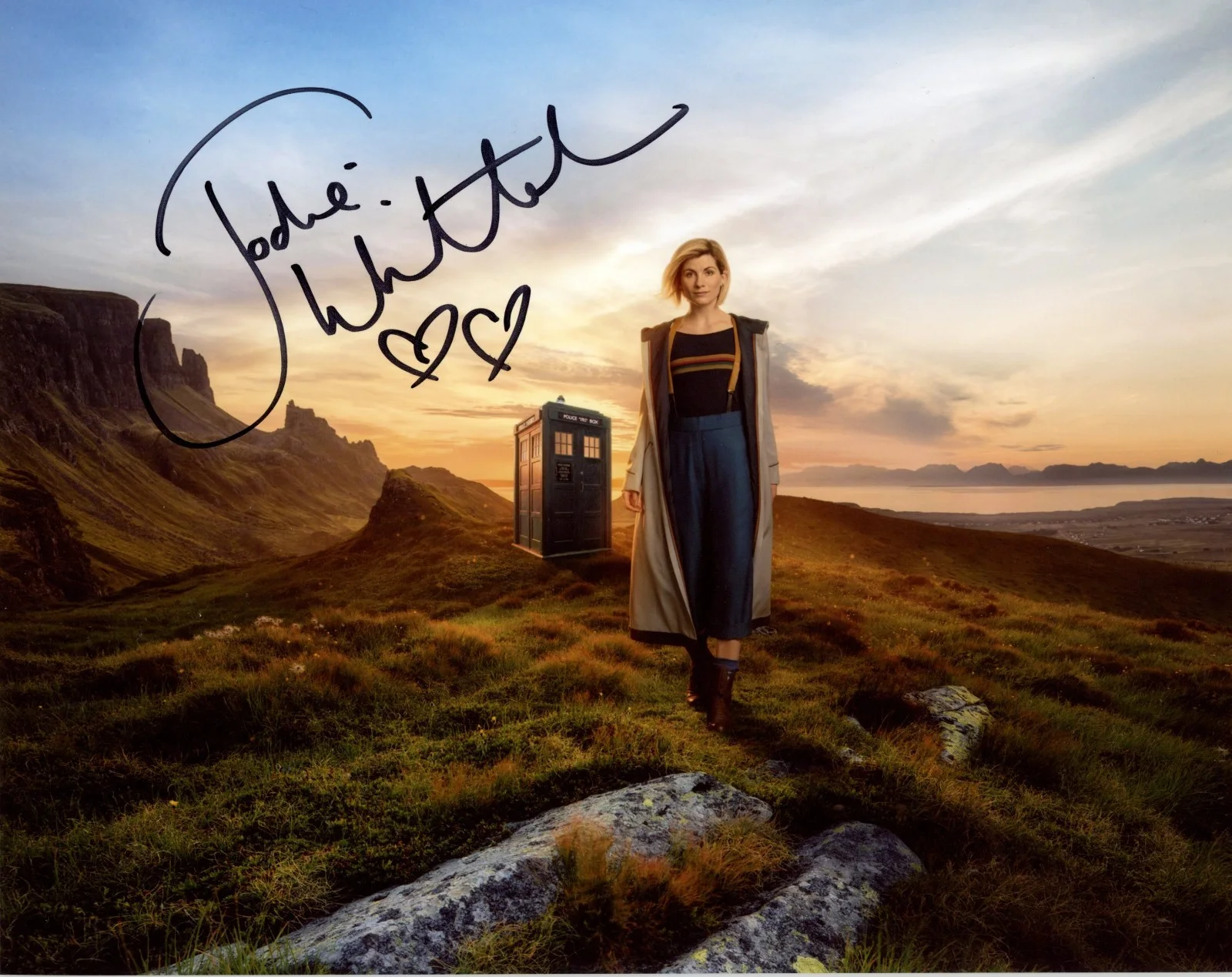 Jodie Whittaker — Jodie Whittaker Doctor Who 8x10 Signed Photo JSA Certified Autograph
