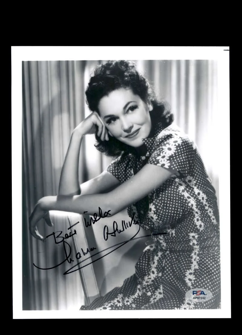 Maureen O'Sullivan — Maureen O'Sullivan PSA DNA Coa Signed 8x10 Photo Autograph