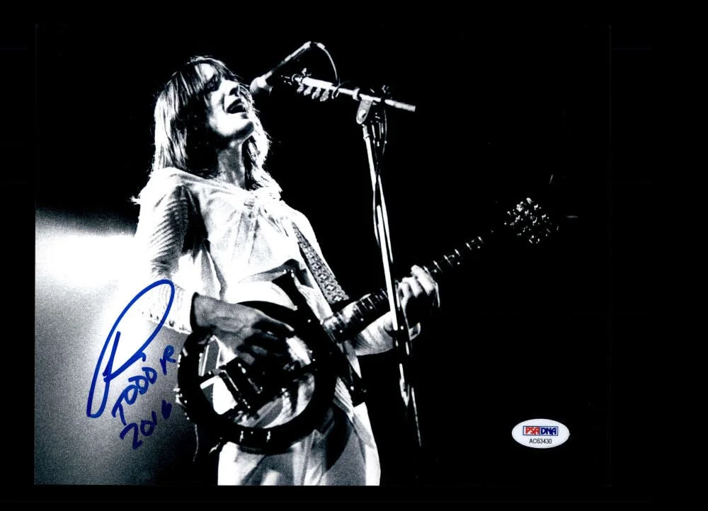 Todd Rundgren — Todd Rundgren PSA DNA Coa Signed 8x10 Photo Autograph