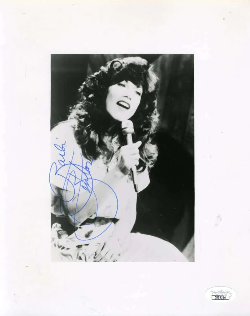 BARBI BENTON — Barbi Benton Jsa Coa Hand Signed 8x10 Photo Autograph