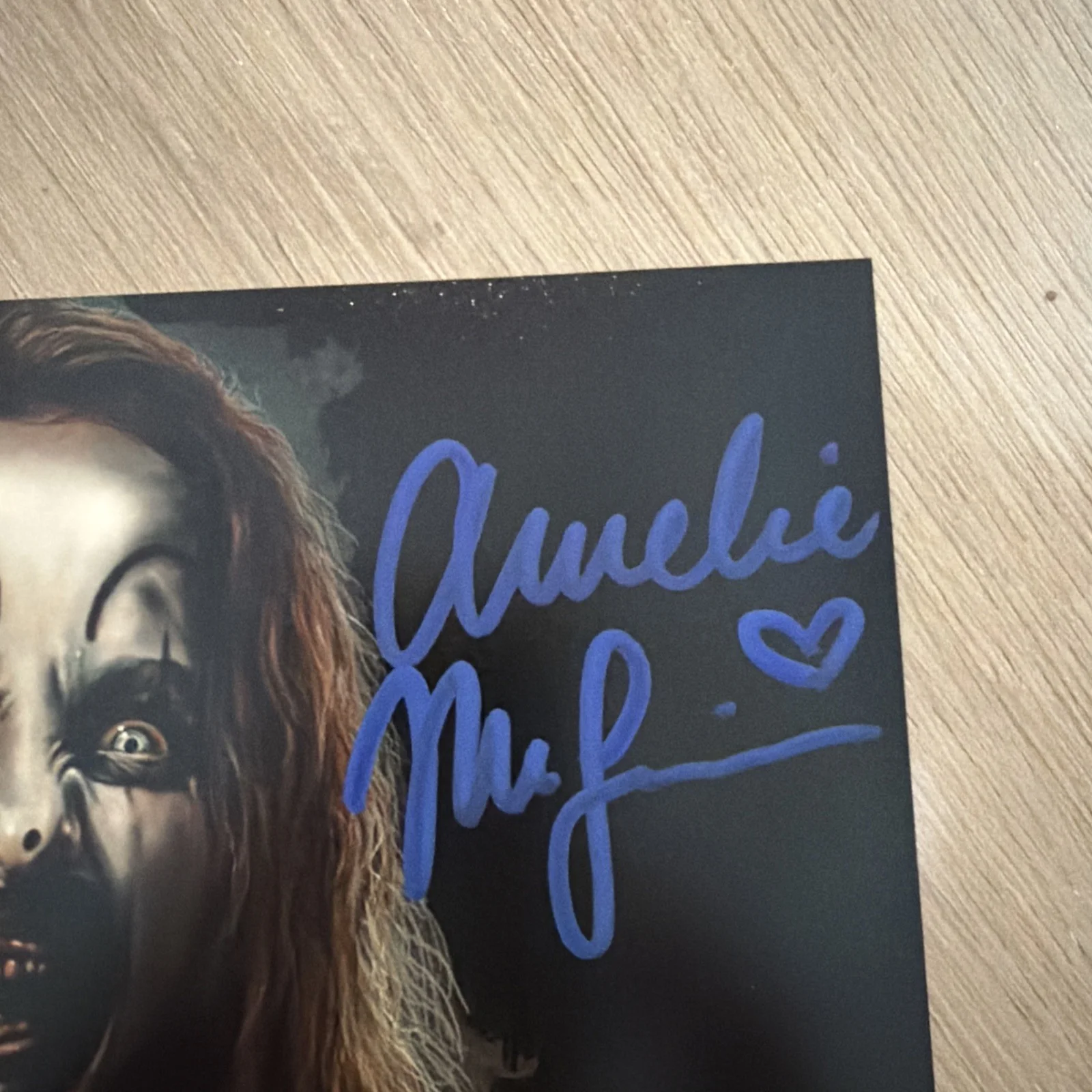 Terrifier Amelie McLain Little Pale Girl signed 8x10 JSA Authentic Autograph, image 5