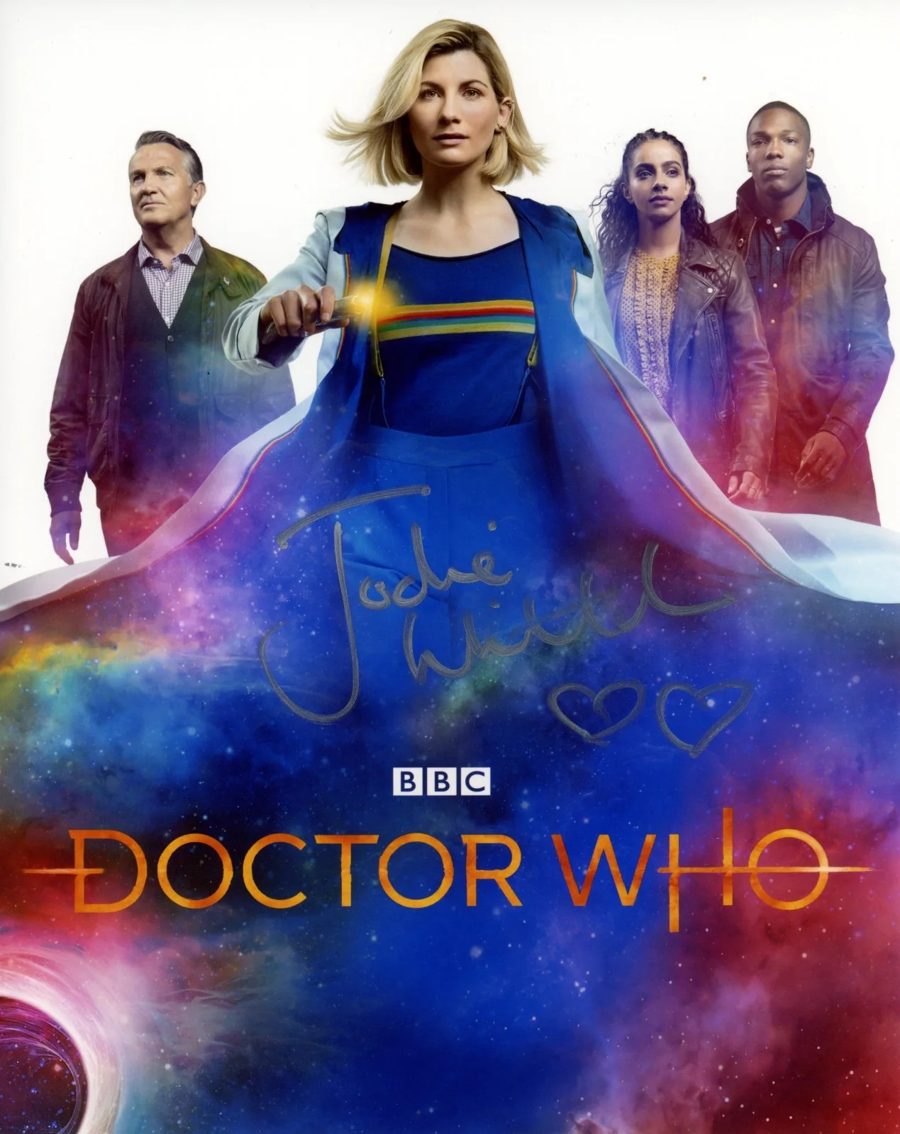 Jodie Whittaker — Jodie Whittaker Doctor Who 8x10 Signed Photo JSA Certified Autograph
