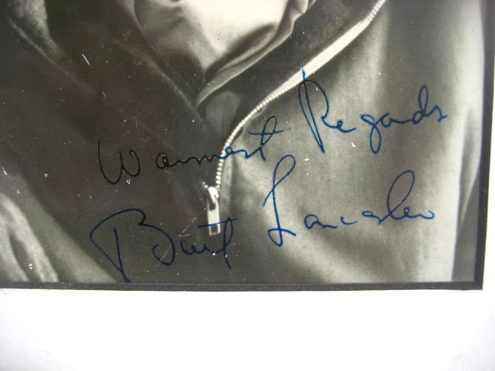 Burt Lancaster rare signed photograph. The Skin., image 3