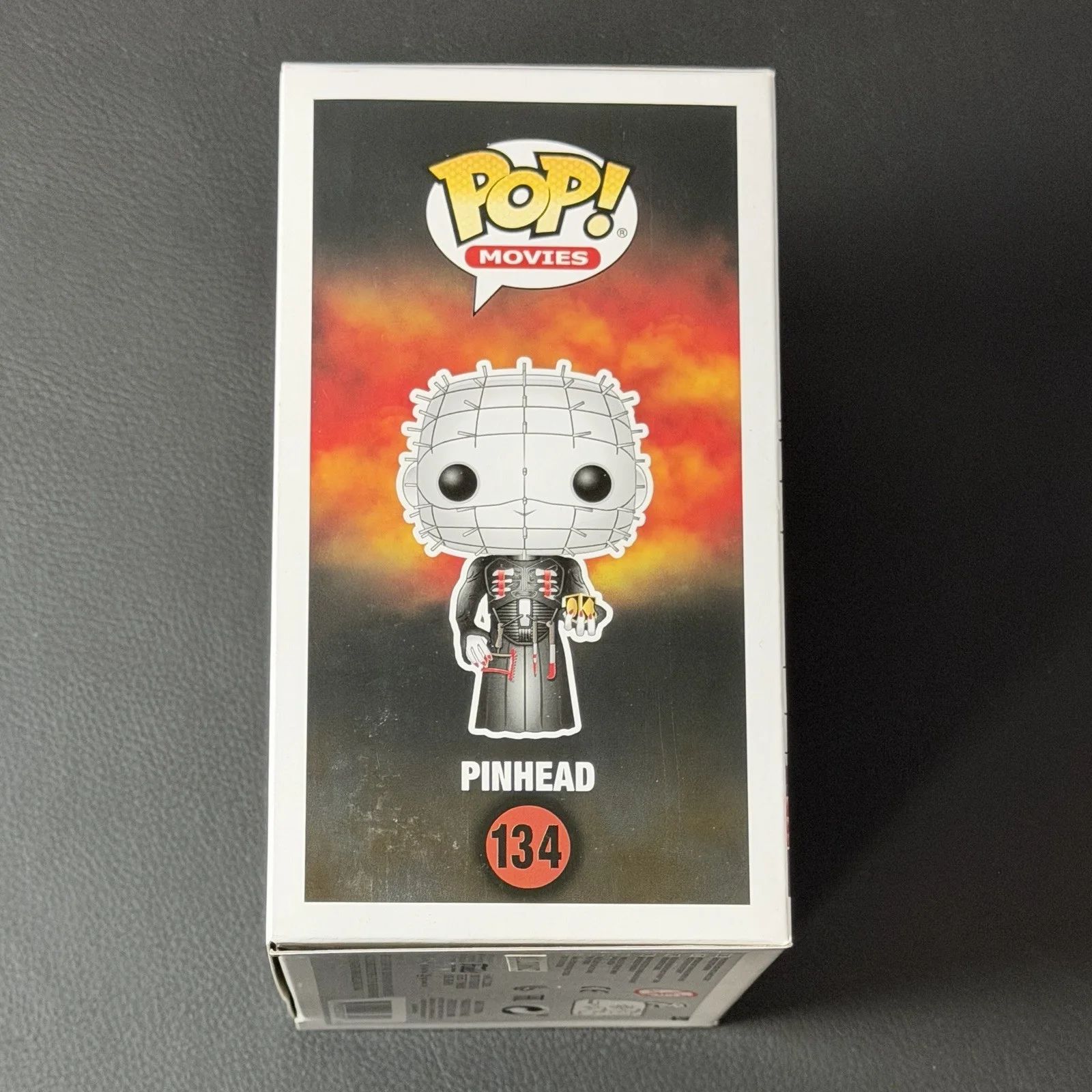 Doug Bradley Signed Pinhead Hellraiser Funko with quote, image 2