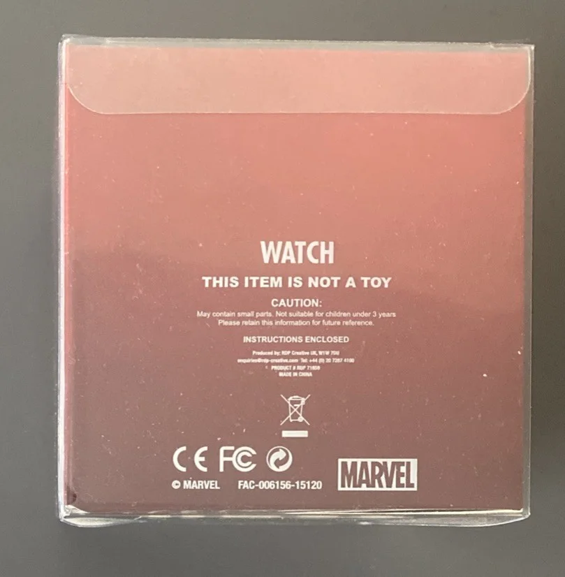 ANT-MAN (2015) BINARY DIGITAL WATCH PROMOTIONAL PRESS KIT MARVEL USED IN BOX, image 4