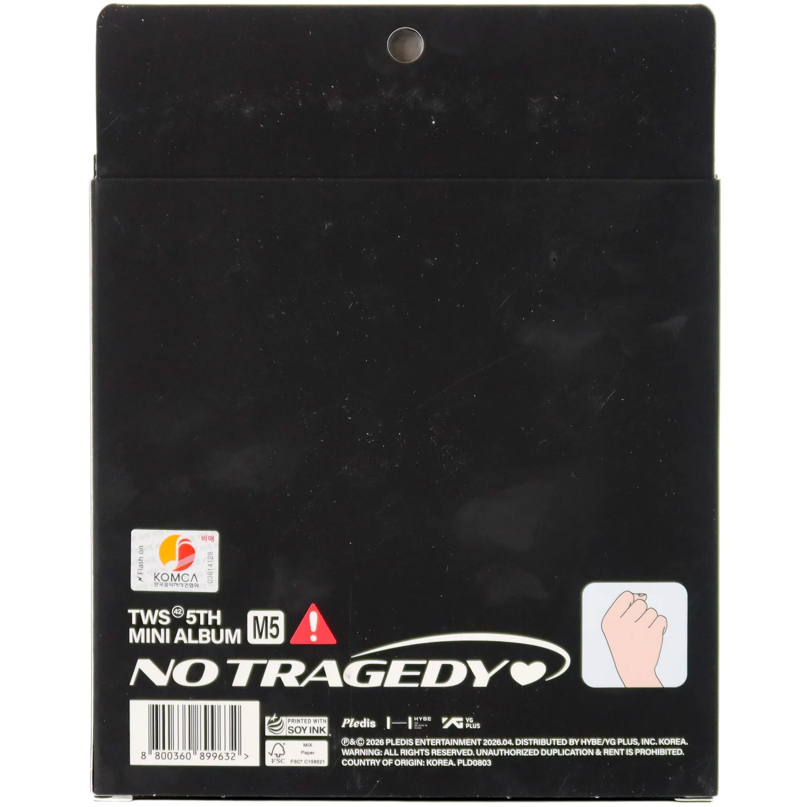 TWS - No Tragedy [Final Move Ver.] 5th Mini Album Signed Promo CD 2026 1, изображение 3