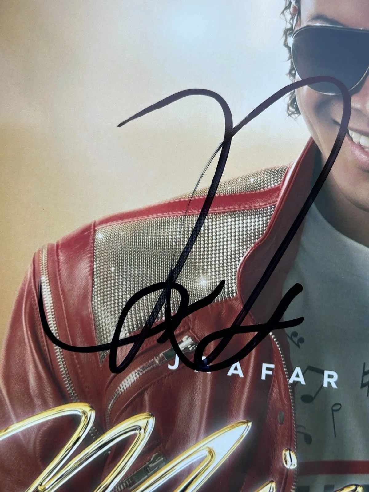Jaafar Jackson Signed 8x10 Photo Michael Jackson Movie Actor Autograph W/ PROOF, image 2