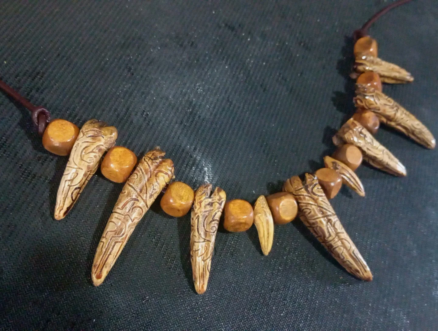 Predator Prop, Predator Costume, Trophy necklace, wasteland, Yautja, Predator 2,, image 3