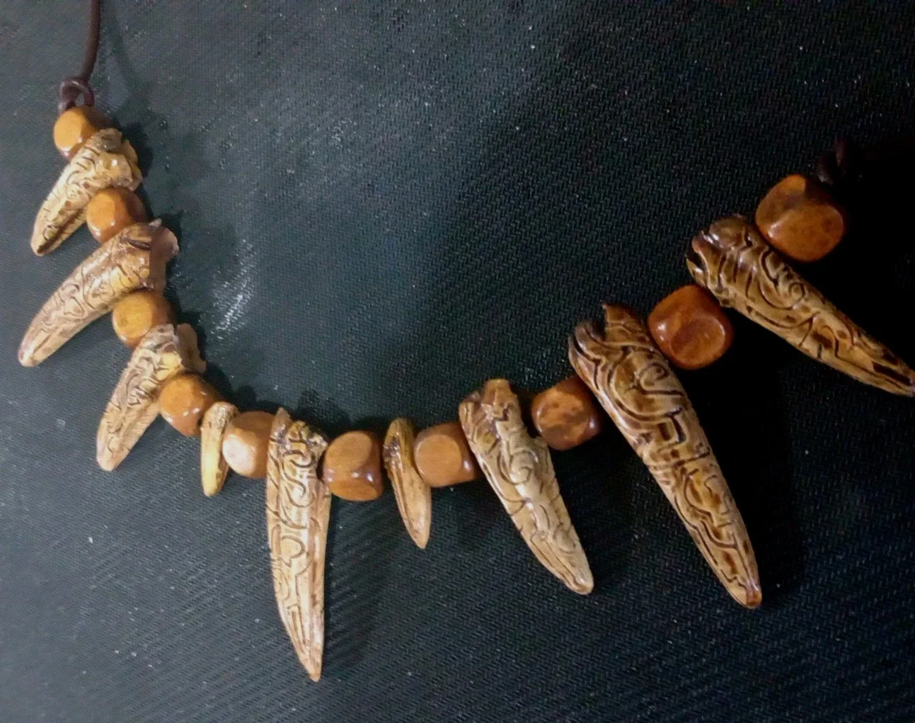 Predator Prop, Predator Costume, Trophy necklace, wasteland, Yautja, Predator 2,, image 4