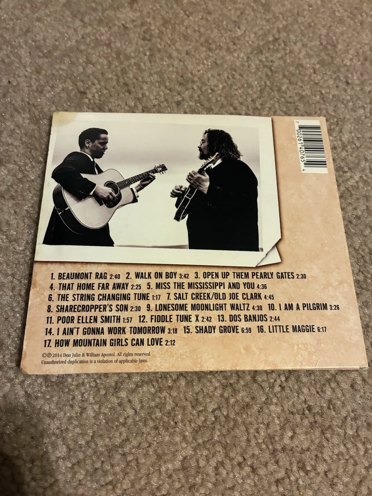 Billy Strings Signed CD, image 4