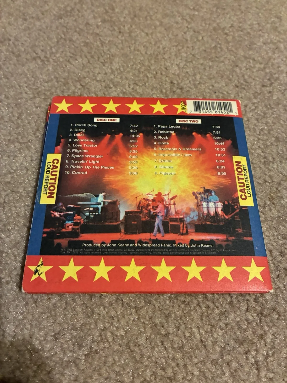 Widespread Panic Signed CD, image 3