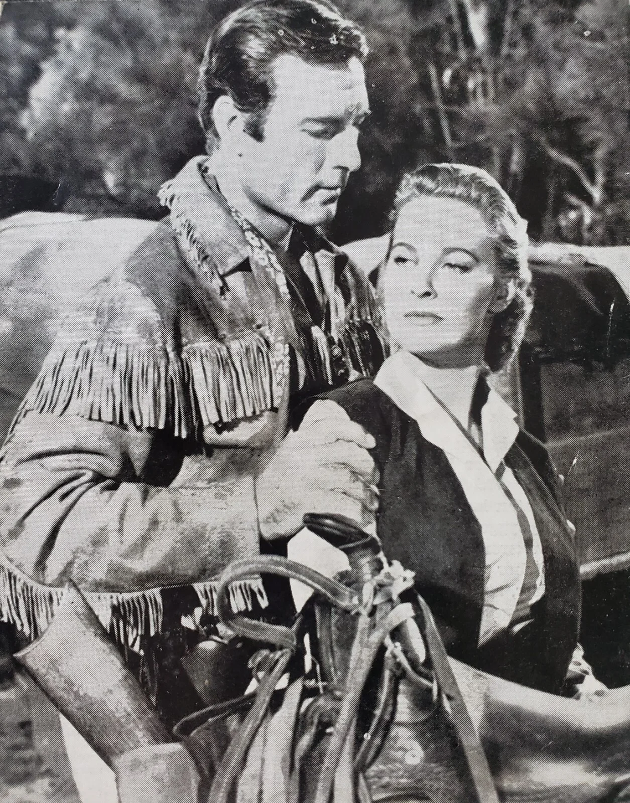 PAWNEE - VINTAGE ORIGINAL 1957 DANISH PROGRAM - GEORGE MONTGOMERY - WESTERN, image 5