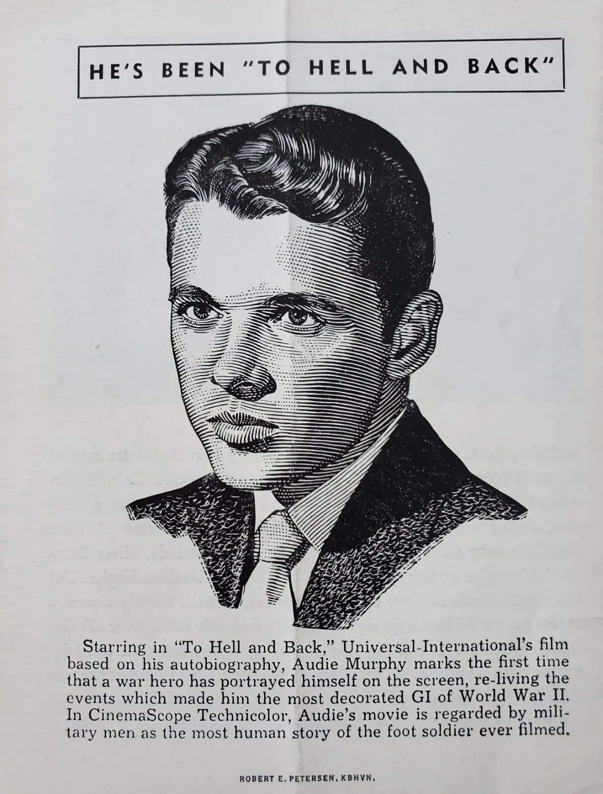 DESTRY - VINTAGE ORIGINAL 1954 PROGRAM - AUDIE MURPHY, MARI BLANCHARD - WESTERN, image 5
