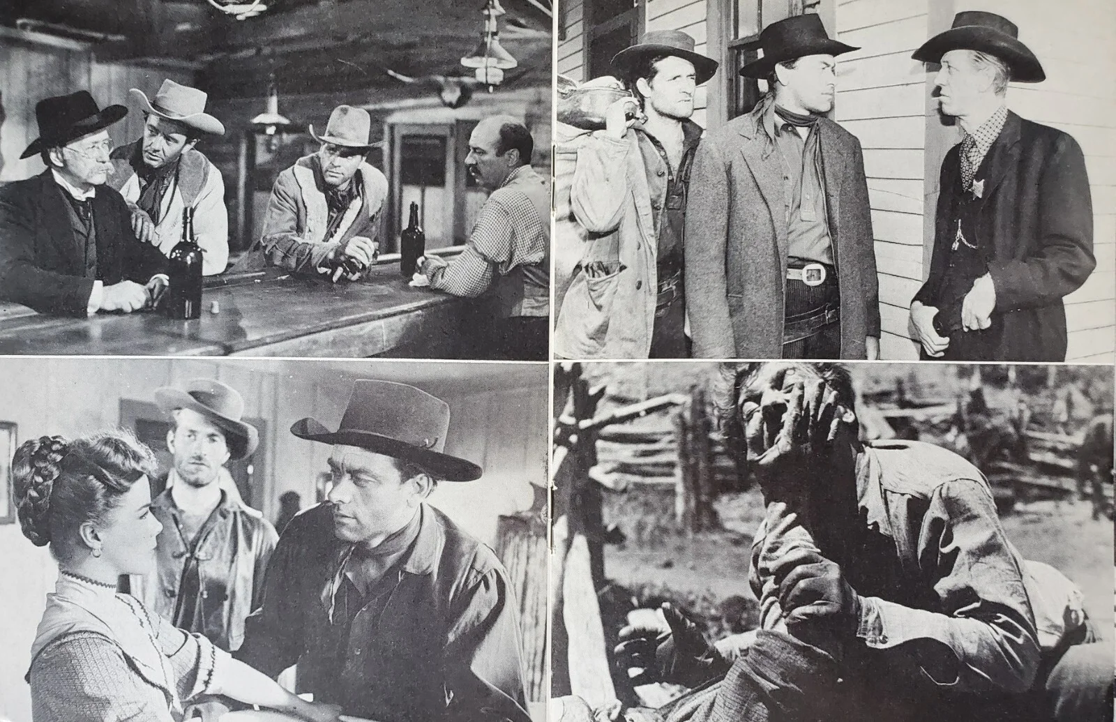 VENGEANCE VALLEY - VINTAGE ORIGINAL 1951 PROGRAM - BURT LANCASTER, ROBERT WALKER, image 3