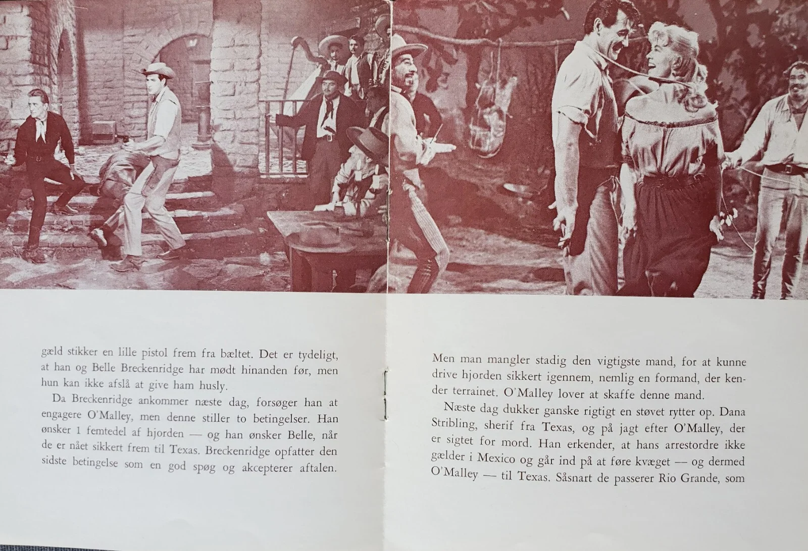 THE LAST SUNSET - VINTAGE 1961 PROGRAM - ROCK HUDSON, KIRK DOUGLAS, CAROL LYNLEY, изображение 4