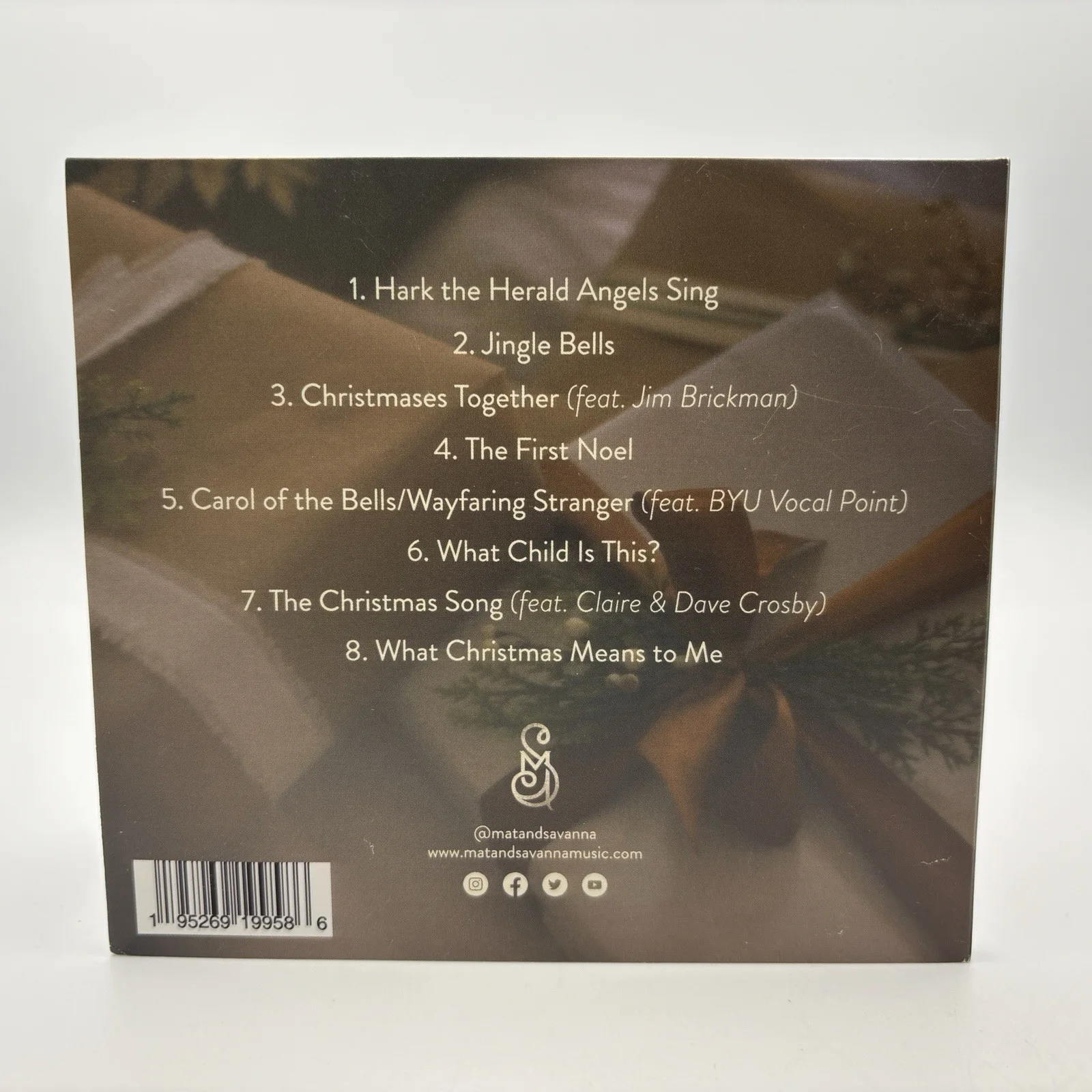 Mat & Savanna Shaw Christmas Together Signed Cd - Autograph, image 4