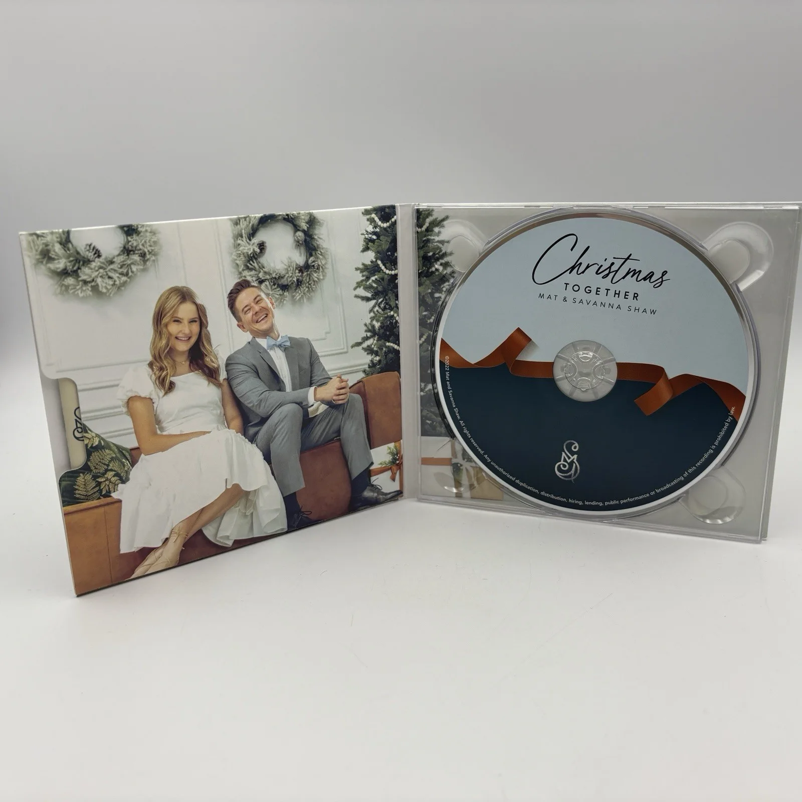 Mat & Savanna Shaw Christmas Together Signed Cd - Autograph, image 5