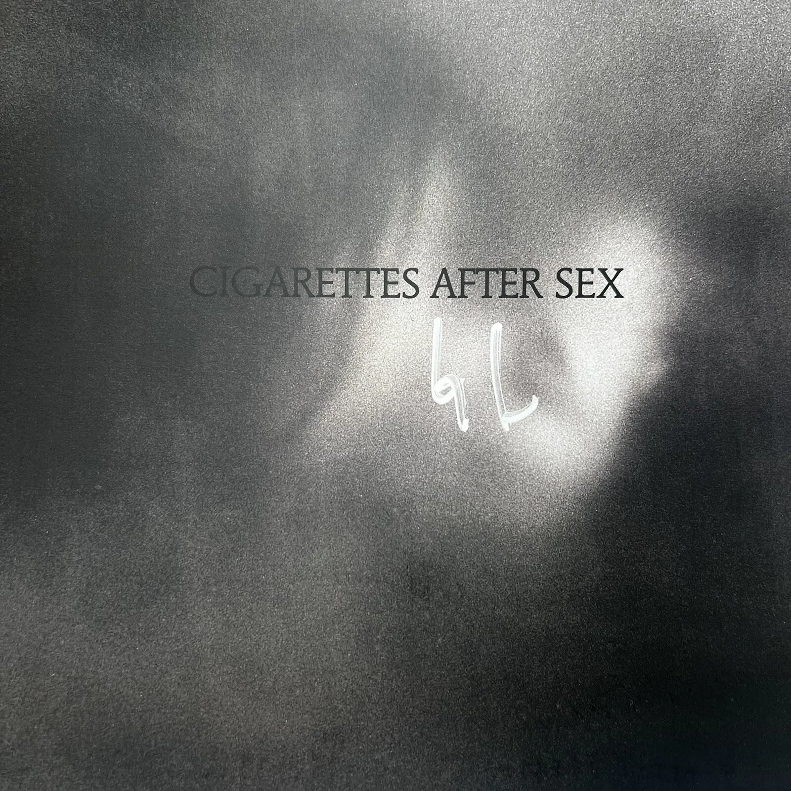 X's CIGARETTES AFTER SEX Clear Vinyl Signed Print */300, image 2