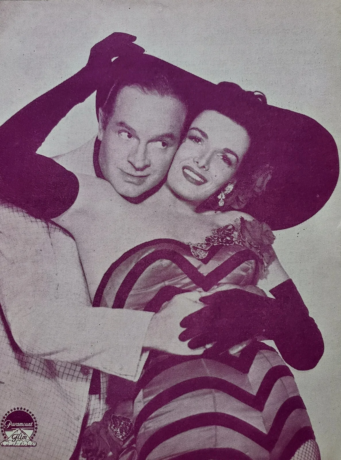 SON OF PALEFACE - VINTAGE ORIGINAL 1953 DANISH PROGRAM - JANE RUSSELL, BOB HOPE, image 2