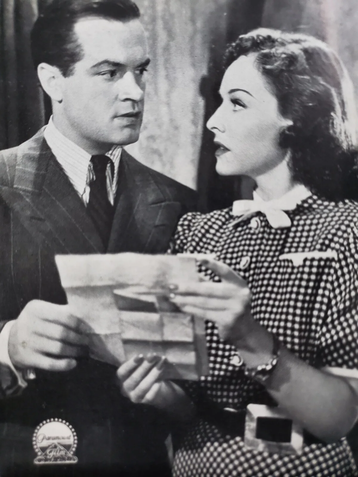 THE CAT & THE CANARY VINTAGE 1939 DANISH PROGRAM - BOB HOPE, PAULETTE GODDARD, изображение 2