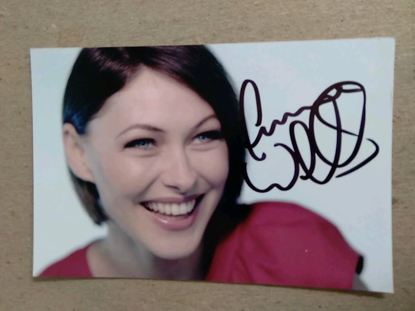 Emma Louise Willis English Broadcaster Autographed Signed 6x4 Photo, image 2
