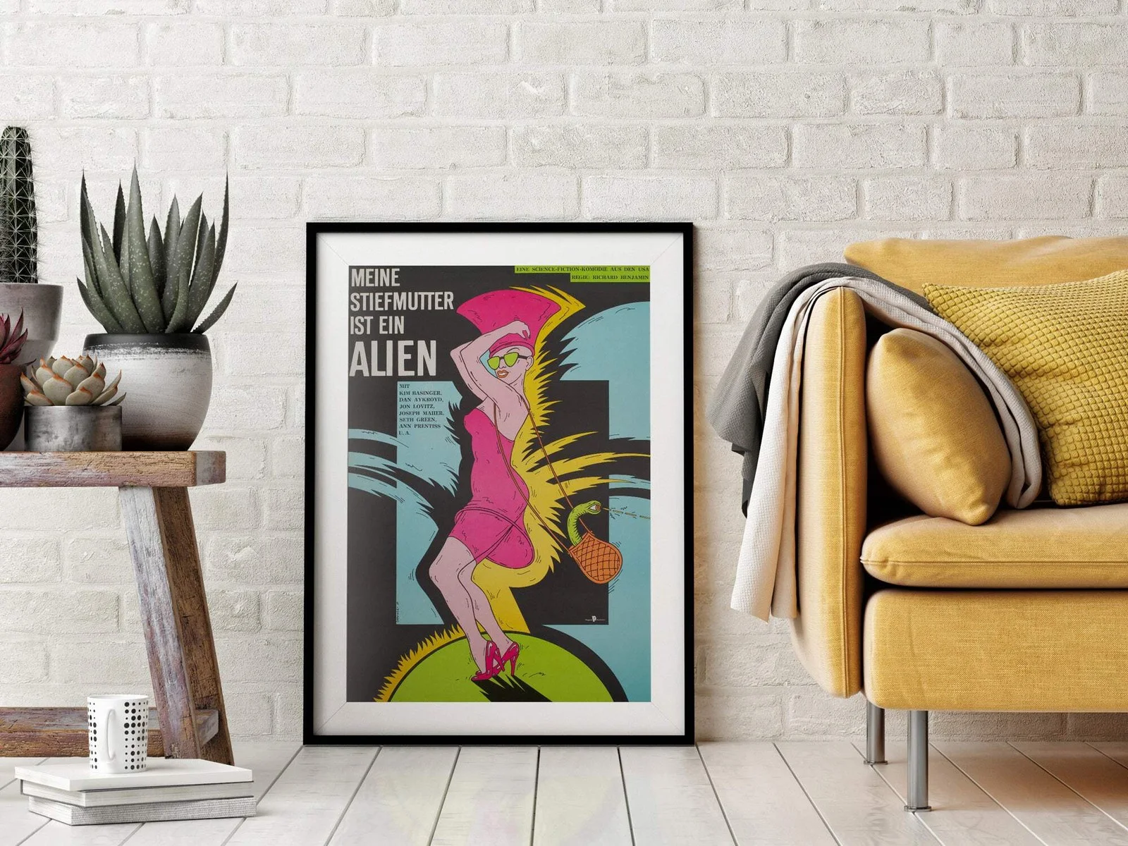 My Stepmother is an Alien 1990 East German Film Poster *Orson & Welles Posters*, изображение 2