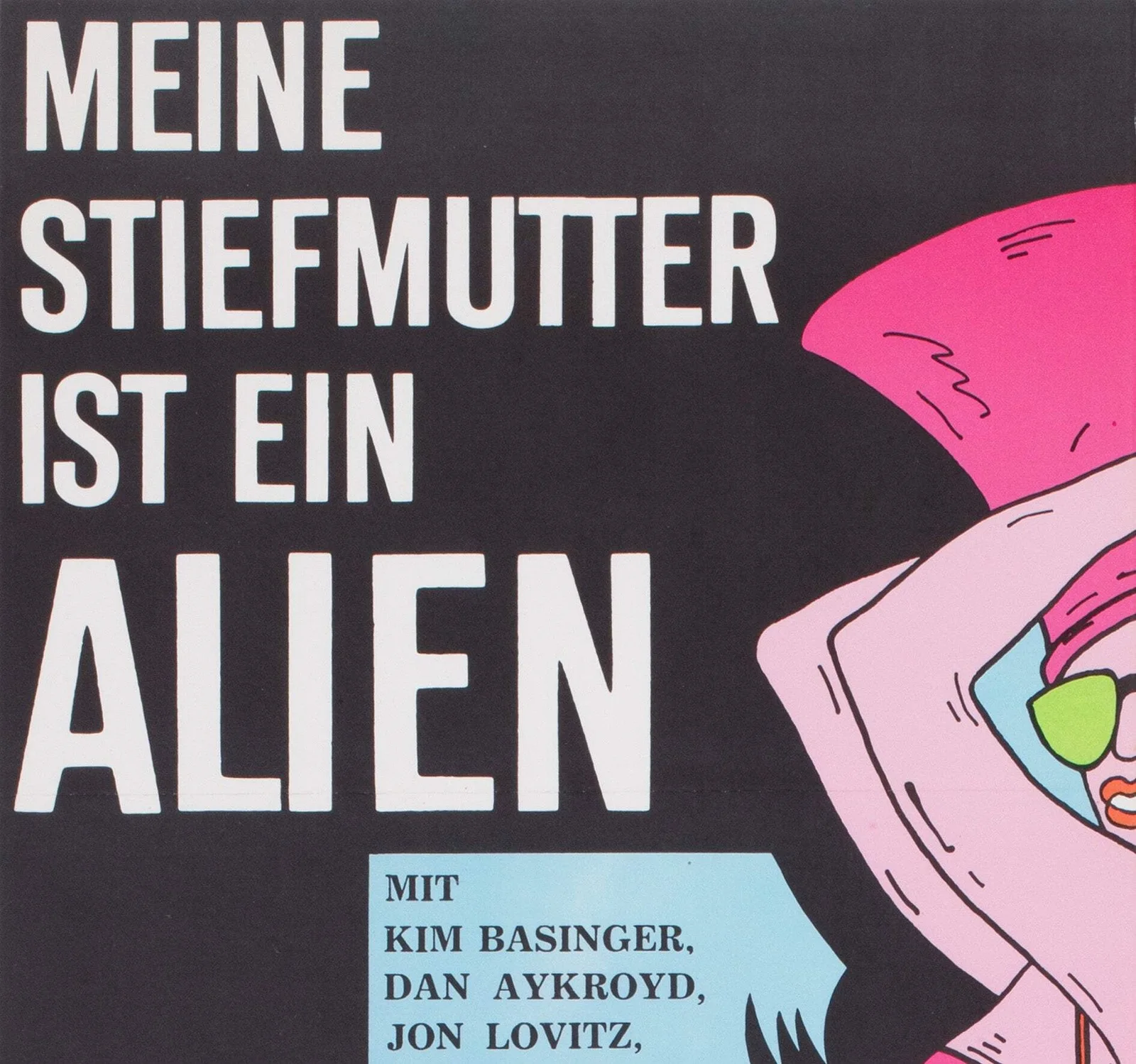 My Stepmother is an Alien 1990 East German Film Poster *Orson & Welles Posters*, изображение 3