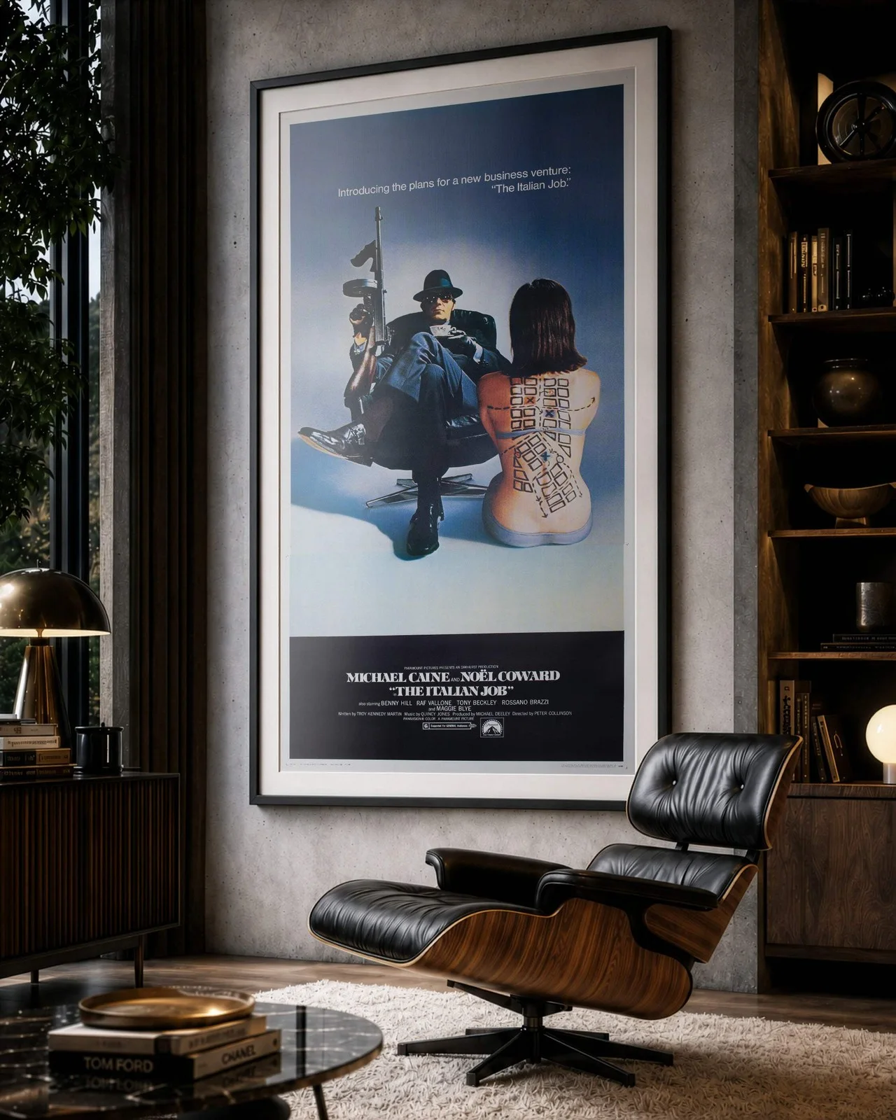The Italian Job 1969 US 3 Sheet Film Poster, изображение 2