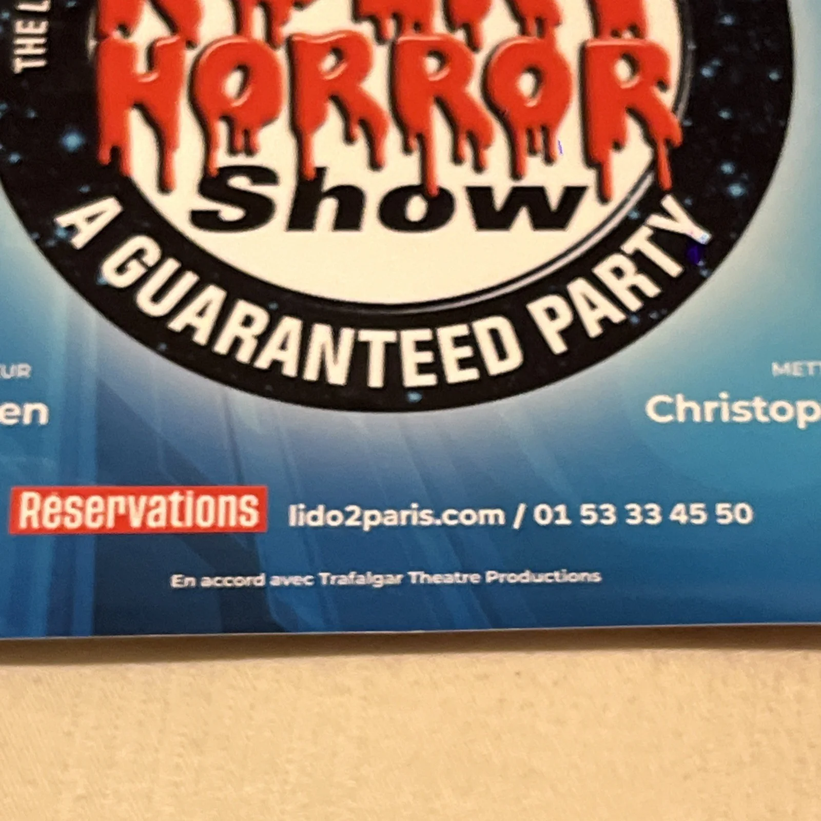 THE ROCKY HORROR PICTURE SHOW Original Time Out Magazine Advert / Poster (TO), изображение 5
