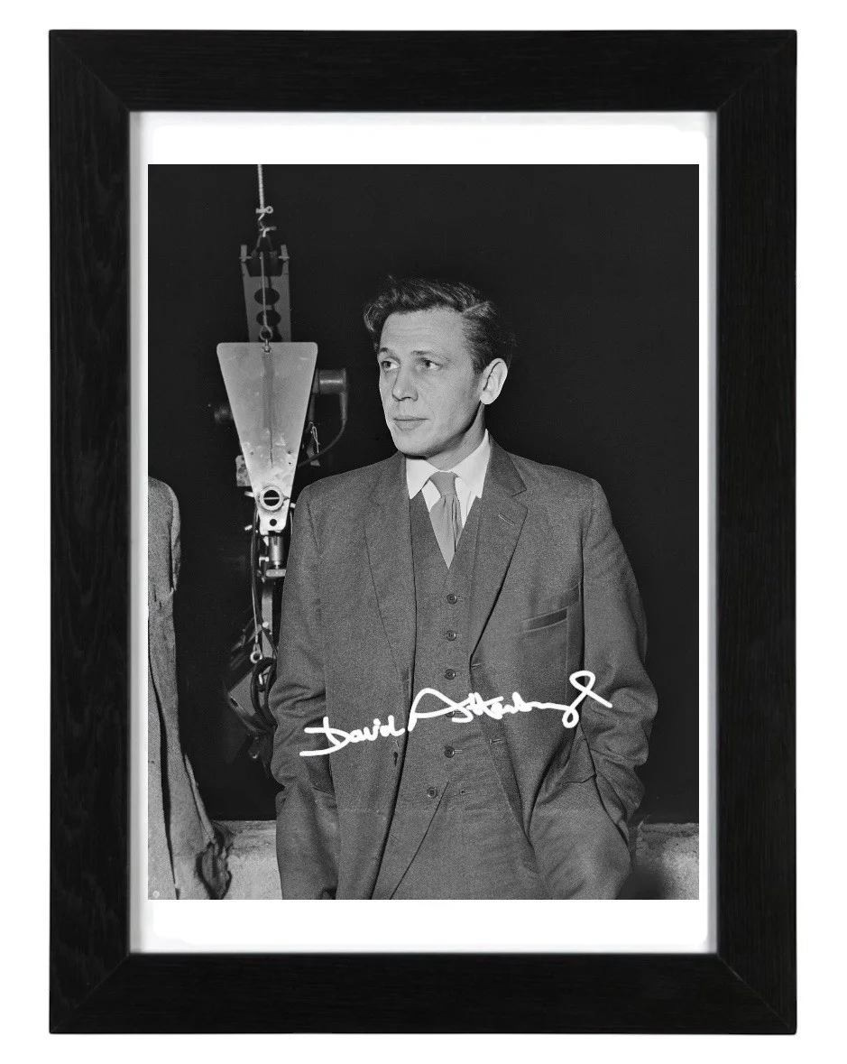 Sir David Attenborough Signed Autograph PHOTO Pre Print 6x4/A4/ Framed, изображение 2
