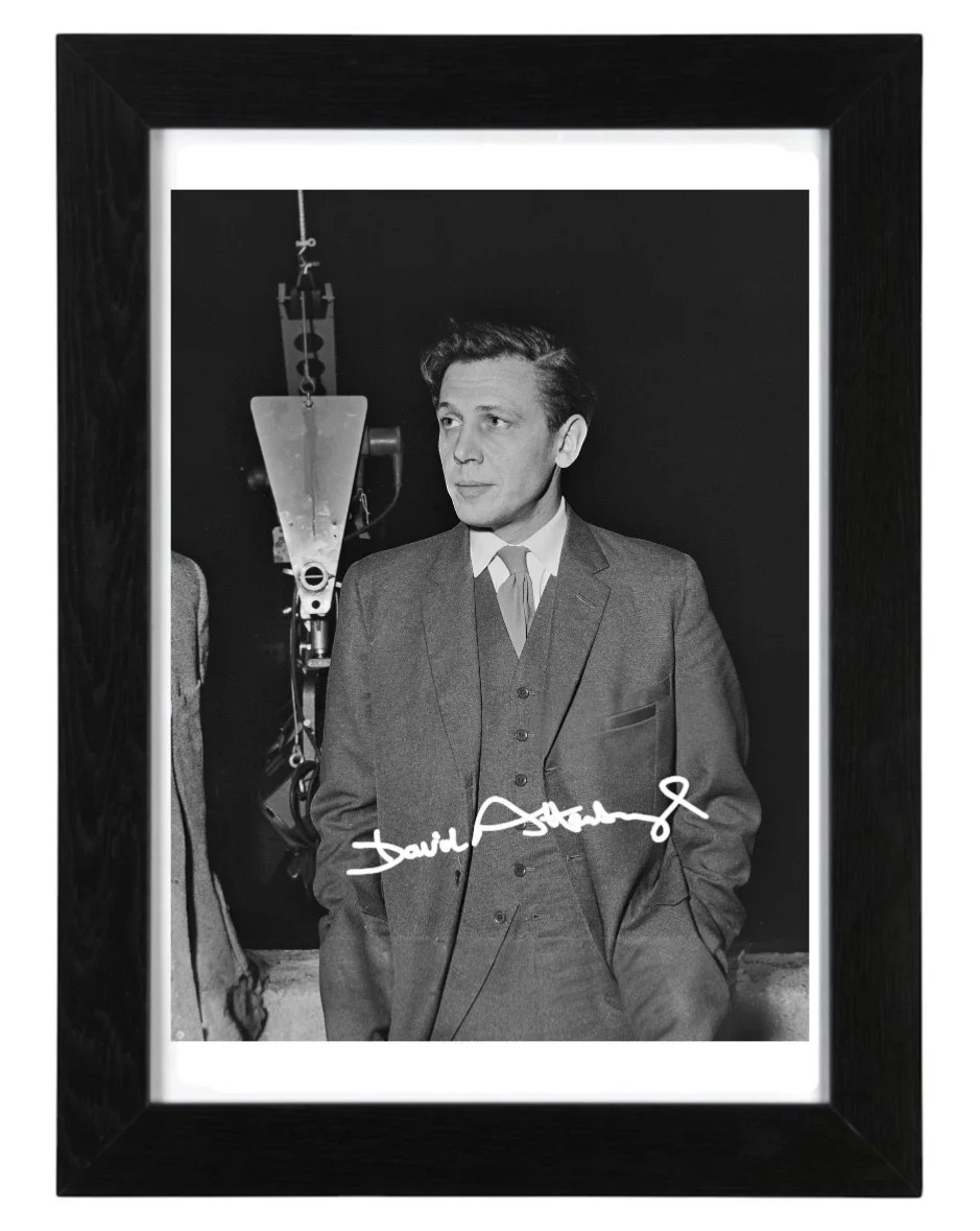 Sir David Attenborough Signed Autograph PHOTO Pre Print 6x4/A4/ Framed, изображение 3