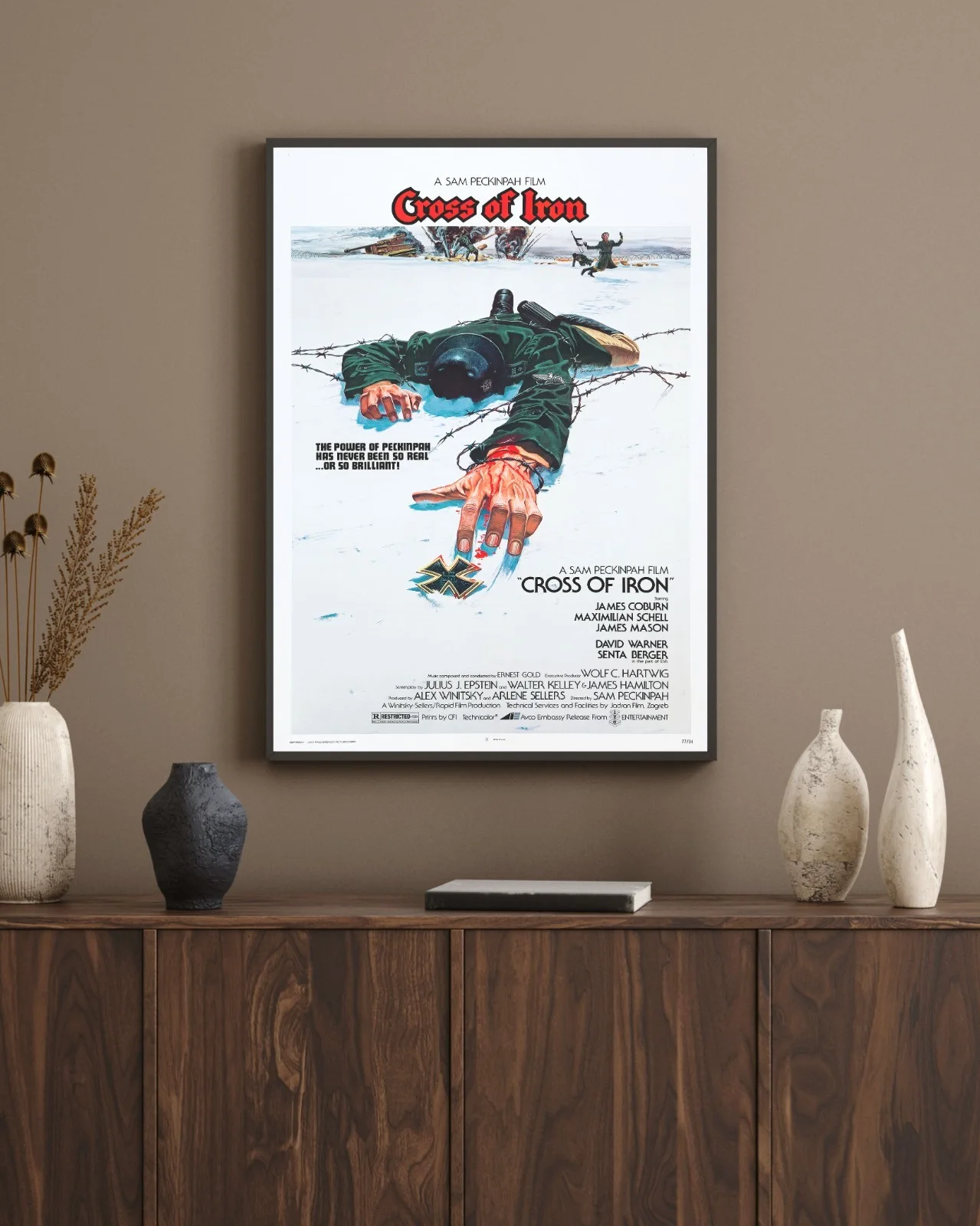 Cross of Iron - 1977 War / Action Film Restored 27.2" x 41" US One Sheet, изображение 3