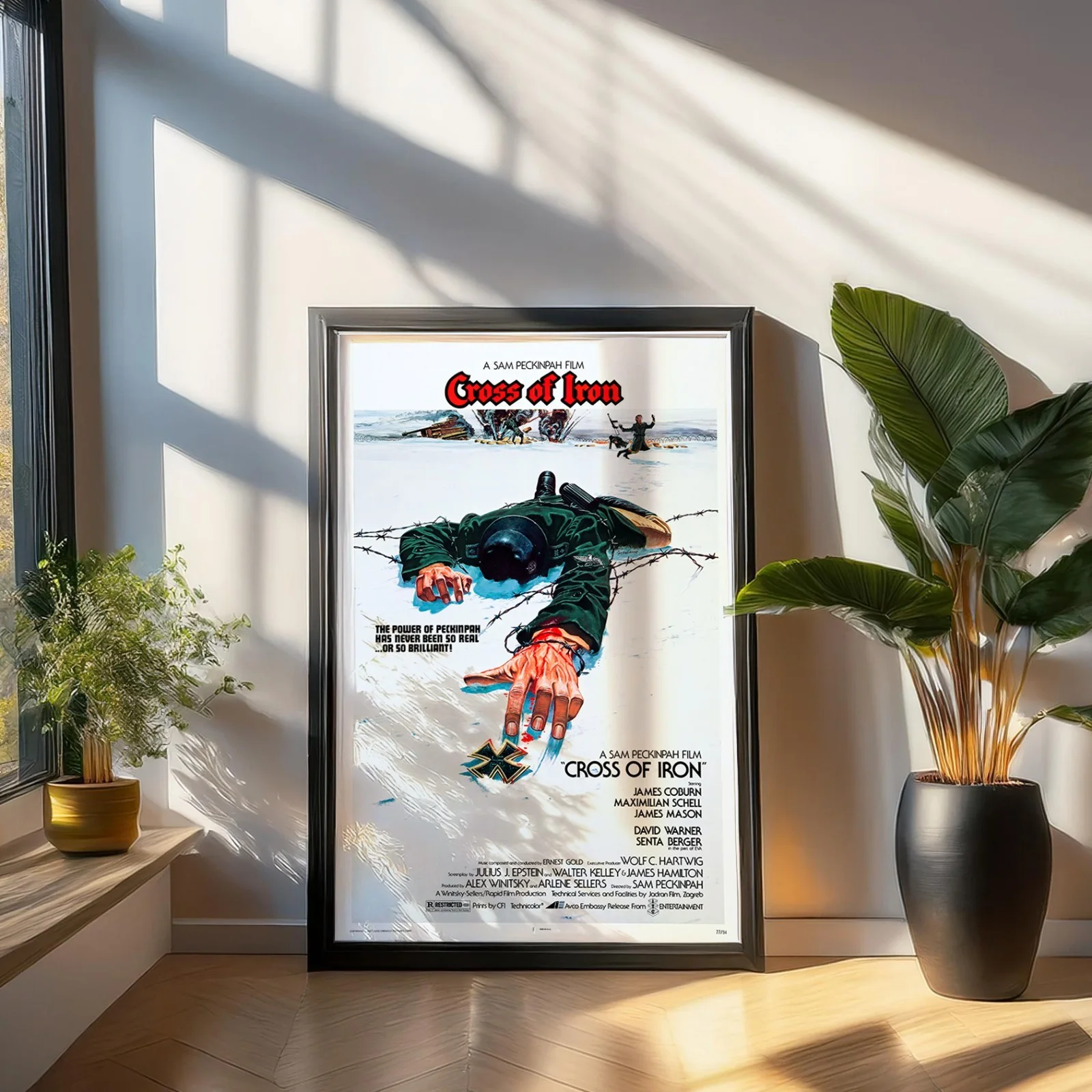 Cross of Iron - 1977 War / Action Film Restored 27.2" x 41" US One Sheet, изображение 4