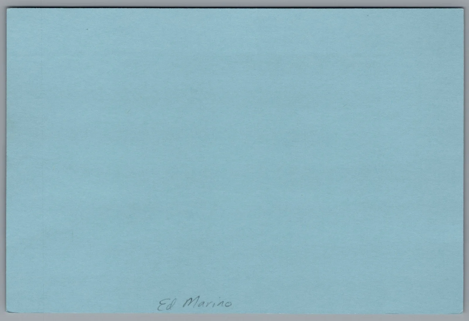 Ed Marinaro — Ed Marinaro Signed 4x6 Index Card Hill Street Blues Autographed, image 2